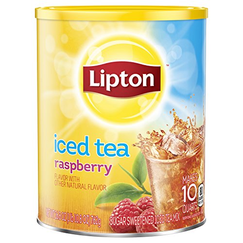 Lipton Iced Tea Mix, Raspberry 10 Qt, Pack Of 6 Lipton Iced Tea Mix, Raspberry 10 Qt, Pack Of 6