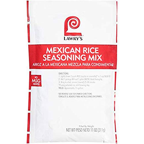 Lawrys Mexican Rice Seasoning Mix - 11 Oz. Package, 6 Per Case