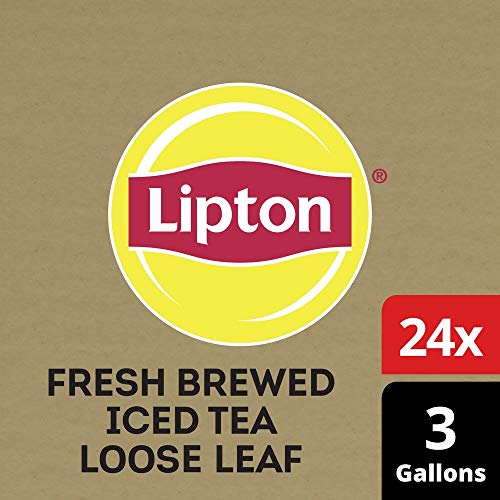 Lipton Black Unsweetened Iced Tea Bags For Steeping Brewer Made