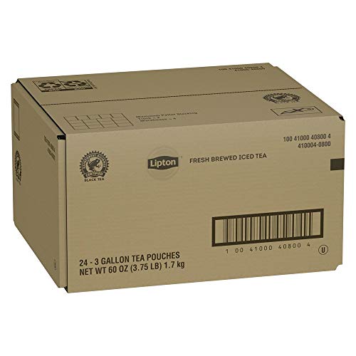 Lipton Black Unsweetened Iced Tea Bags For Steeping Brewer Made