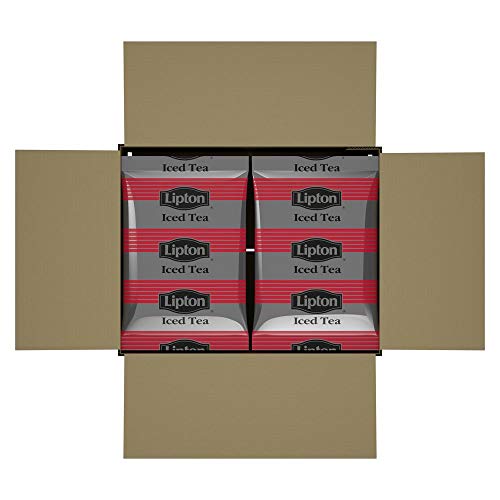Lipton Black Unsweetened Iced Tea Bags For Steeping Brewer Made