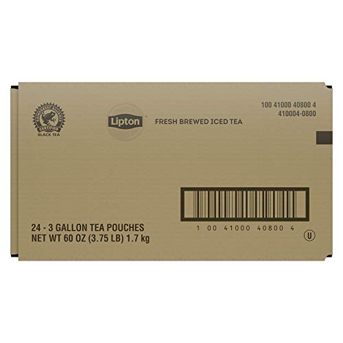 Lipton Black Unsweetened Iced Tea Bags For Steeping Brewer Made