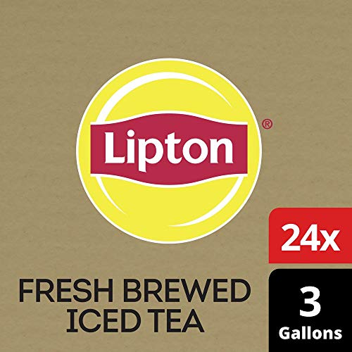 Lipton Black Unsweetened Iced Tea Bags Made With Tea Leaves Sour