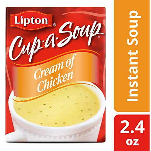 Lipton Cup-a-Soup Instant Soup For a Warm Cup of Soup Cream of C...