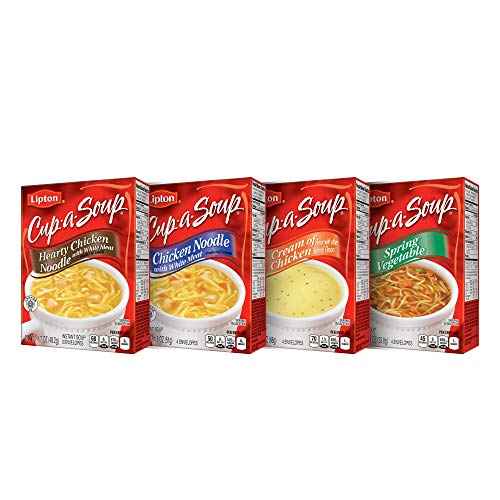 Lipton Cup-a-Soup Instant Soup For a Warm Cup of Soup Cream of C...