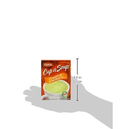 Lipton Cup-a-Soup Instant Soup For a Warm Cup of Soup Cream of C...