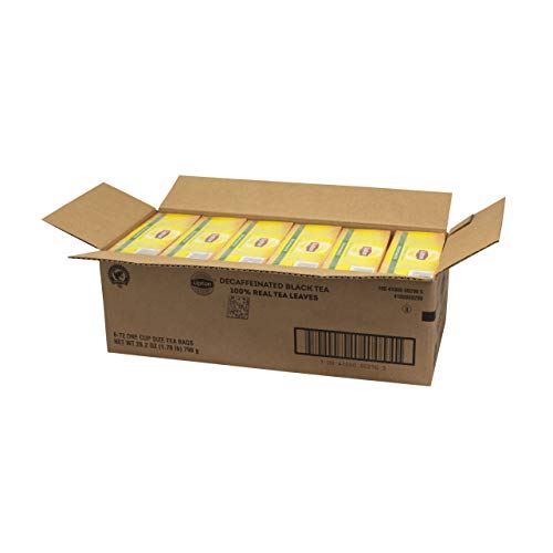 Lipton Decaffeinated Black Enveloped Hot Tea Bags Made With Tea