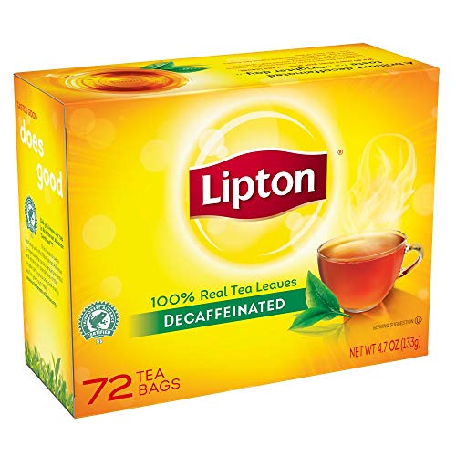 Lipton Decaffeinated Black Enveloped Hot Tea Bags Made With Tea