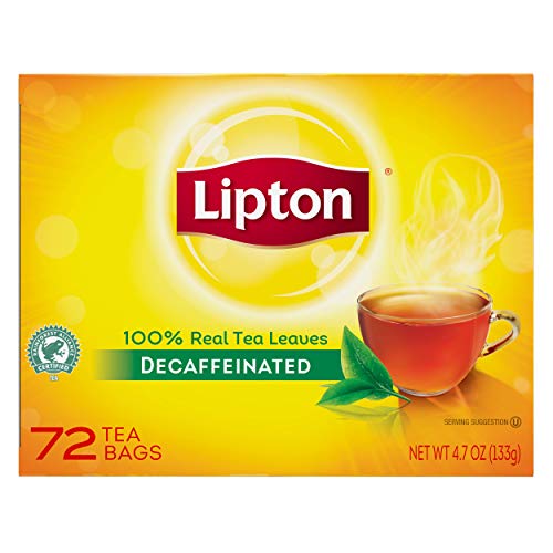 Lipton Decaffeinated Black Enveloped Hot Tea Bags Made With Tea