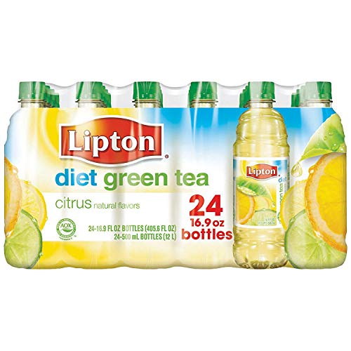 Lipton Diet Green Tea With Citrus 16.9 Oz. Bottles, 24 Pk.