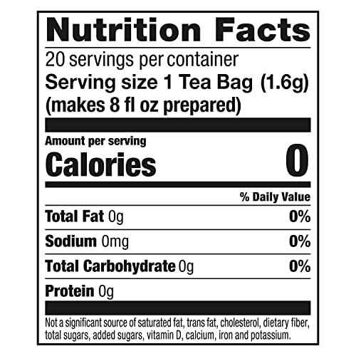 Lipton Green Tea Bags Flavored With Other Natural Flavors Lemon