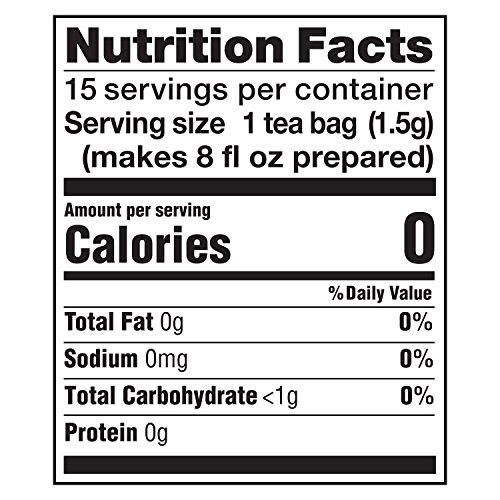 Lipton Herbal Tea Bags, Terrific Turmeric, 15 Count, Pack Of 4