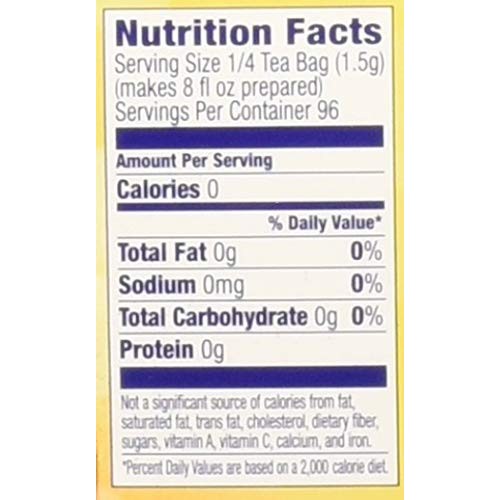 Lipton Iced Tea Decaffeinated, Family Size Tea Bags, 24 Count, P