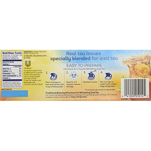Lipton Iced Tea Family Size Tea Bags - 24 Count