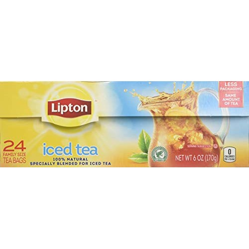 Lipton Iced Tea Family Size Tea Bags - 24 Count