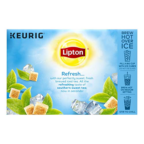 Lipton Iced Tea K-Cup Pods For A Cold Beverage Southern Sweet Te