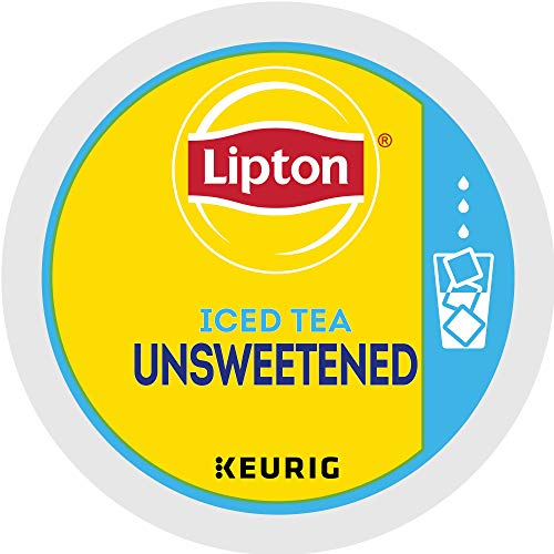 Lipton Iced Tea K-Cup Pods For A Cold Beverage Unsweetened Black
