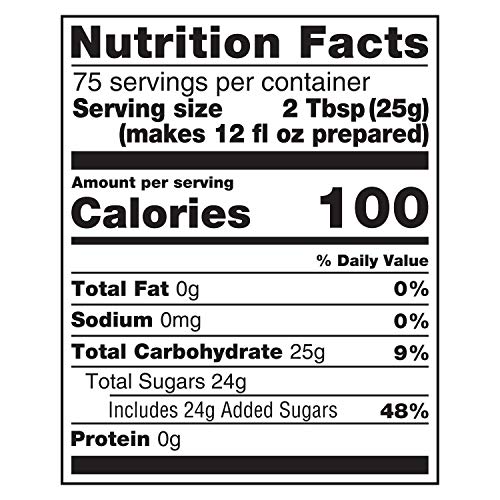 Lipton Iced Tea Mix, Lemon Tea, Sweetened Iced Tea, Makes 28 Quarts