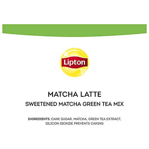 Lipton Japanese Matcha Latte Powder Mix Matcha Powder Sweetened ...