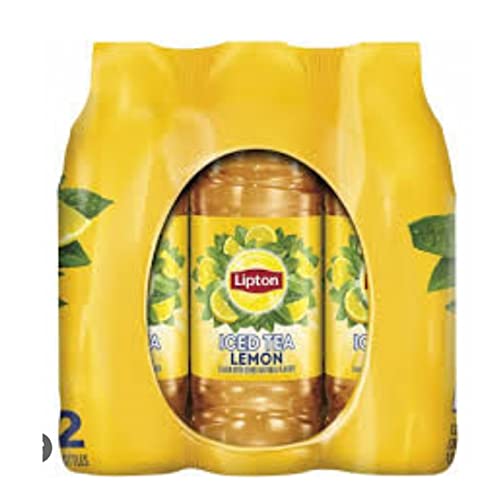 Lipton Lemon Iced Green Tea Plastic Bottle 16.9 fl oz 24 Pack