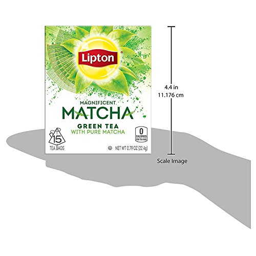 Lipton Magnificent Matcha Tea Bags For A Warm Beverage Green Tea