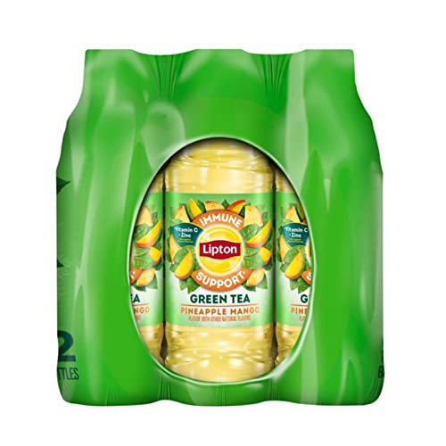 Lipton Pineapple Mango Iced Green Tea Plastic Bottle 16.9 fl oz ...
