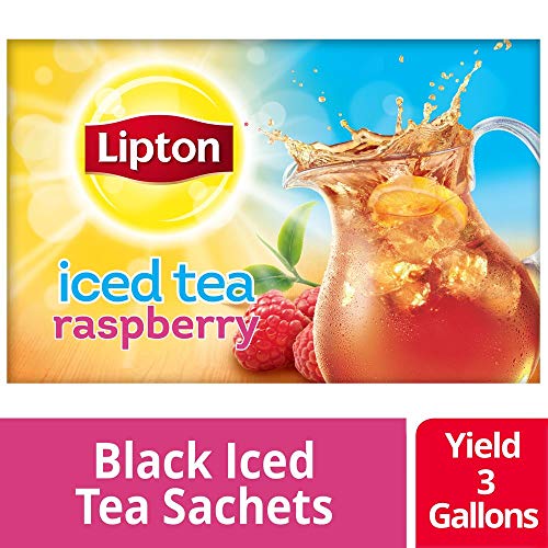 Lipton Raspberry Unsweetened Iced Tea Bags Made With Tea Leaves ...
