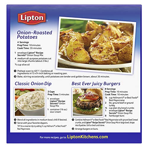 Lipton Recipe Secrets Soup And Dip Mix, Onion 2 Oz