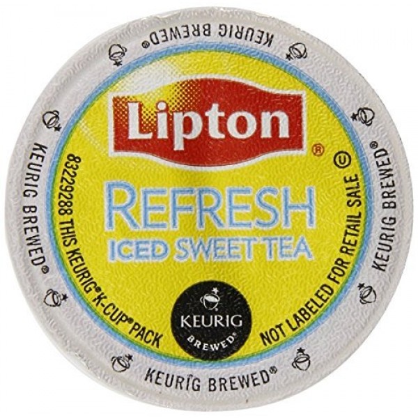 Lipton, Refresh Sweet Tea Iced Tea K-Cup Portion Packs For Keuri
