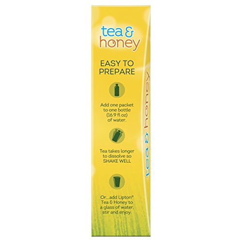 Lipton Tea and Honey Iced Tea To Go Packets, Mango Pineapple, 10...