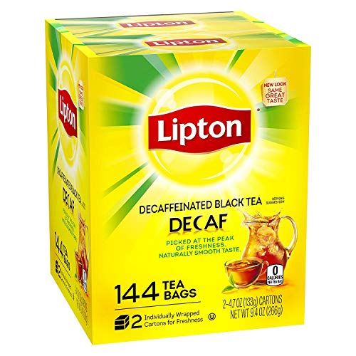 Lipton Tea Bags, Decaffeinated, 144 Ct.