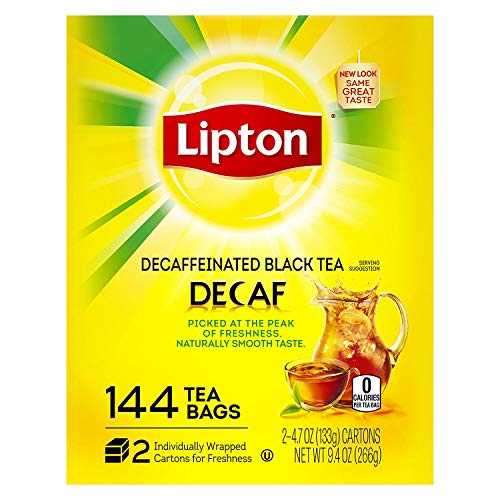 Lipton Tea Bags, Decaffeinated, 144 Ct.