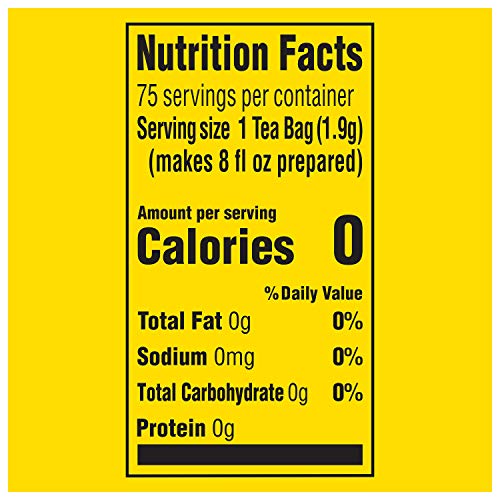 Lipton Tea Bags For A Delicious Beverage Decaffeinated Black Tea