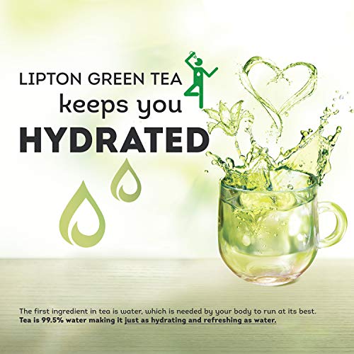 Lipton Tea Bags, Green Tea, Can Help Support a Healthy Heart, 40...
