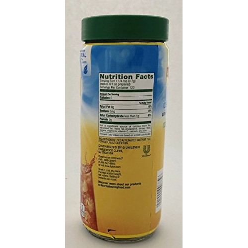 Lipton Unsweetened Decaffeinated Instant Tea Mix, 30 Quarts Lipton Unsweetened Decaffeinated Instant Tea Mix, 30 Quarts