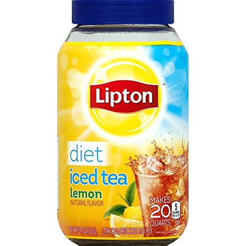 Product Of Lipton Diet Iced Tea Mix, Lemon 5.9 Oz, Makes 20 Qua