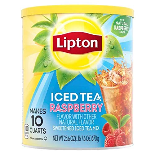 Lipton Iced Tea Mix, Raspberry 23.6 Oz