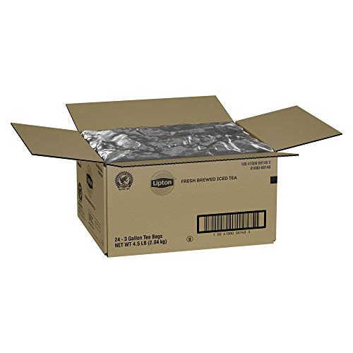 Lipton Black Unsweetened Iced Tea Bags Made With Tea Leaves Sour