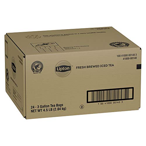 Lipton Black Unsweetened Iced Tea Bags Made With Tea Leaves Sour