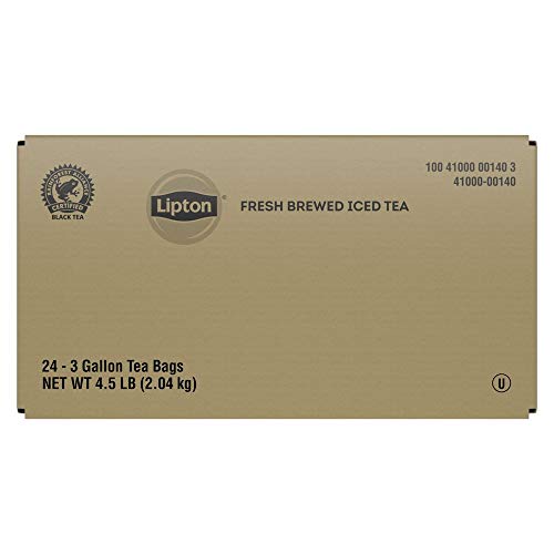 Lipton Black Unsweetened Iced Tea Bags Made With Tea Leaves Sour