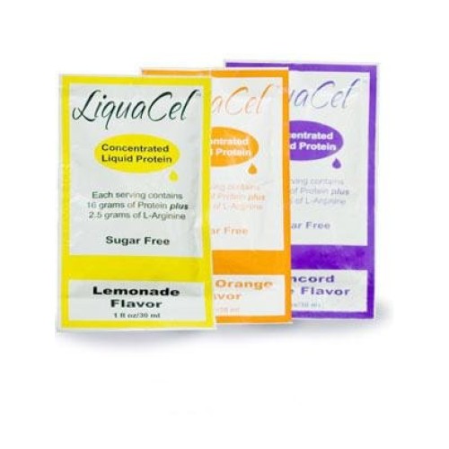 Liquacel Concentrated Liquid Protein Packets Variety Pack 30 X 3