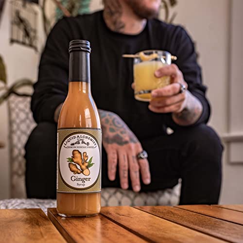 Liquid Alchemist Ginger Syrup for Cocktails - Real Ingredients M...