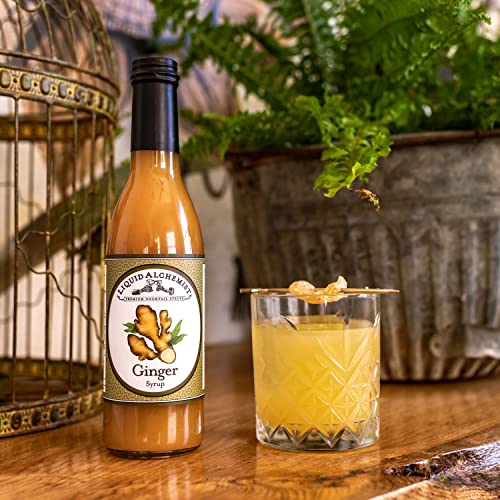 Liquid Alchemist Ginger Syrup for Cocktails - Real Ingredients M...