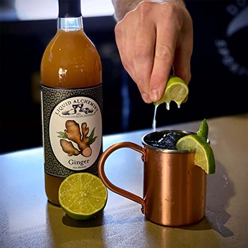 Liquid Alchemist Ginger Syrup for Cocktails - Real Ingredients M...