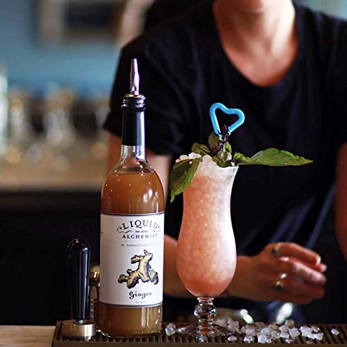 Liquid Alchemist Ginger Syrup for Cocktails - Real Ingredients M...