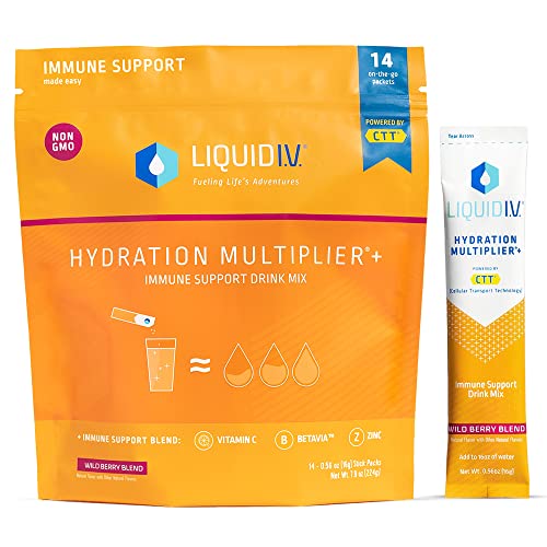 Liquid I.V. Hydration Multiplier + Immune Support - Wild Berry B