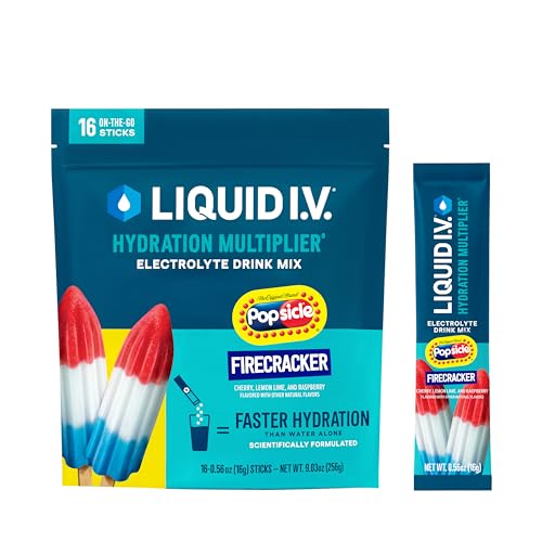 Liquid I.V.® Hydration Multiplier - Popsicle Firecracker | Elect...