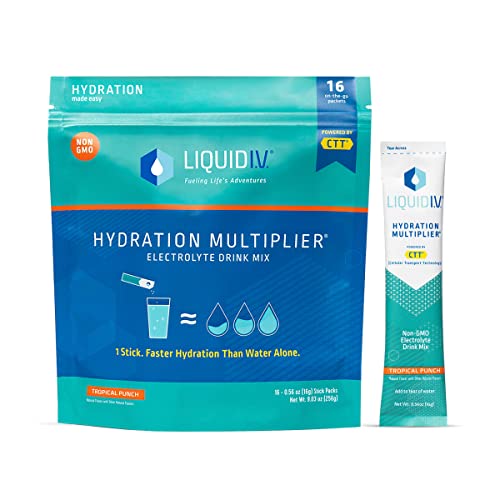 Liquid I.V. Hydration Multiplier - Tropical Punch - Hydration Po