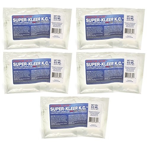 Liquor Quik Super-Kleer Kc 2-Part Finings - Pack Of 5
