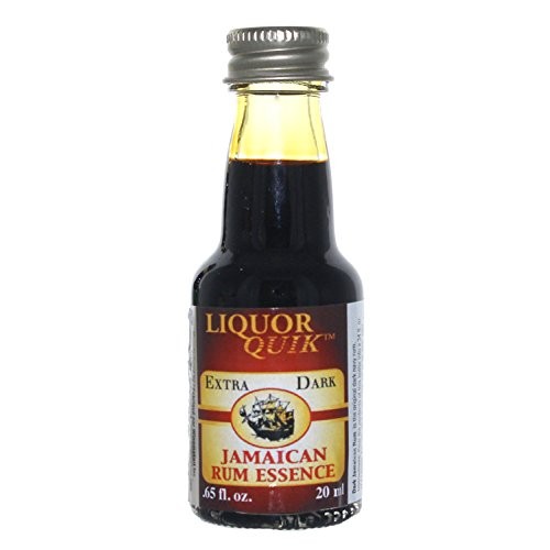 Liquor Quick Natural Rum Essence, 20 Ml Dark Jamaican Rum